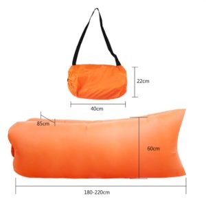 Inflatable Sofa Lazy Bag Camping 3 Season Travel Outdoor Ultralight Sleeping Bags Beach Nylon Air Bed Lounger Trending XA305D