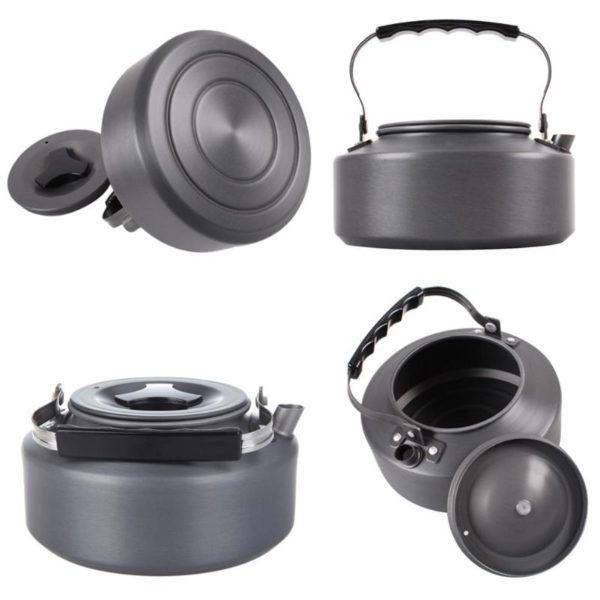 Outdoor Portable Camping Cookware Tourism Camping Fishing Picnic Cookware Cooking Pots for Picnic BBQ Non-stick Pots Pans Bowls - Image 2