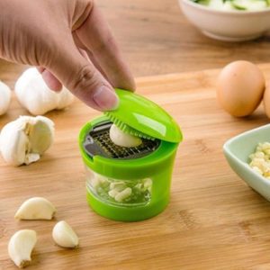 Practical kitchen accessory Home Kitchen gadgets Kit Garlic Press Chopper Slicer Hand Presser Garlic Grinder Useful Kitchen tool