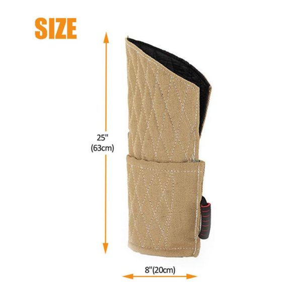 Thickened Dog Bite Sleeves Tugs Protection Arm Sleeve For Big Dog Jute Fiber Work Dog Bite Training Supplies Fit German Shepherd - Image 6