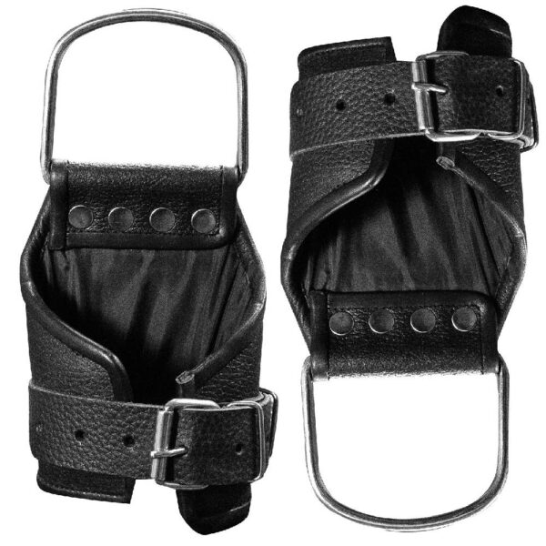 Genuine Leather BDSM Hand Wrist Cuff - Image 2