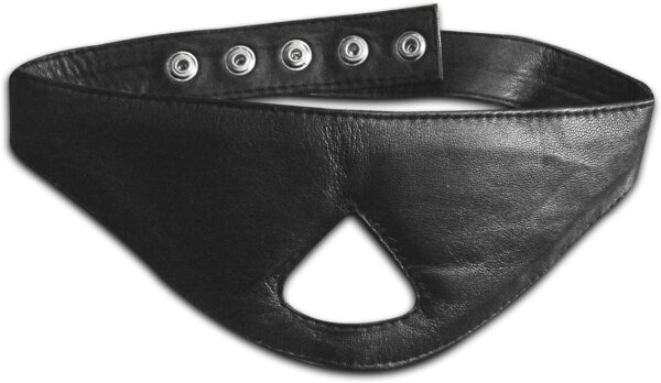 Real Leather Eye Mask Blindfold Sleeping Mask